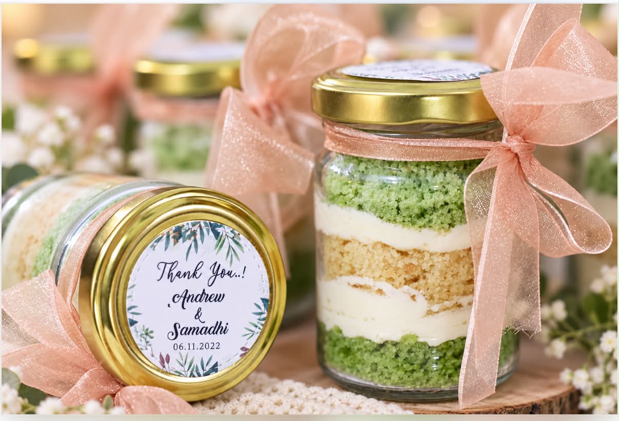 Customised Cake Jar 150 ml